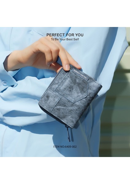 Bayan Cüzdan Moda Çoklu Kart Yuvası Kart Tutucu Kadın Kısa Para Cüzdan (Yurt Dışından) modelleri