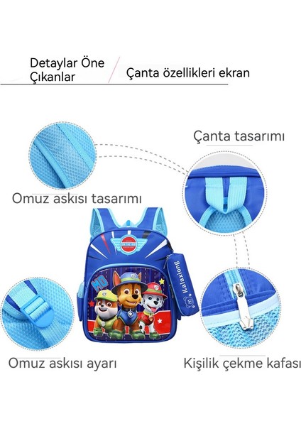 Çocuk Okulçantası Anaokulu Erkek ve Kızçocuk Bebeköğrenci Sırtçantası 3-6 Yaşhafif Karikatür Sırtçantası (Yurt Dışından) fiyatları