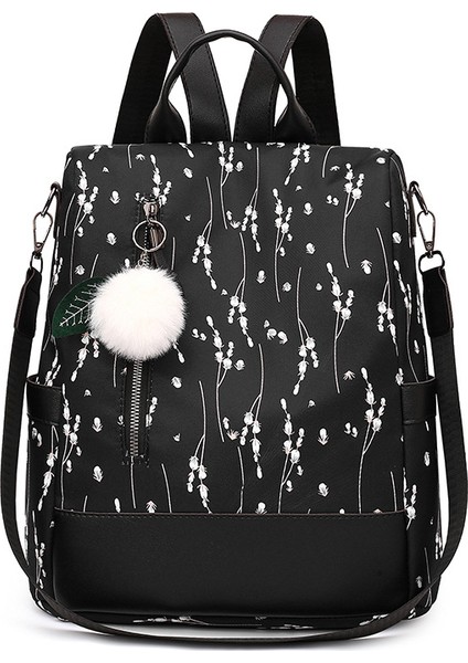 Oxford Kumaş Kadın Çantası Sırt Çantası Kadın Açık Hava Eğlence Sırt Çantası Çok Amaçlı Hırsızlık Önleme Ortaokul Çantası (Yurt Dışından)