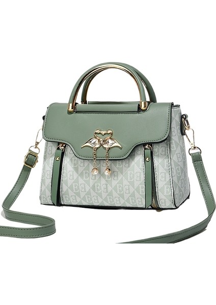 Kadın El Çantası Baskılı Omuz Crossbody Çantası Bayan Çantası (Yurt Dışından)