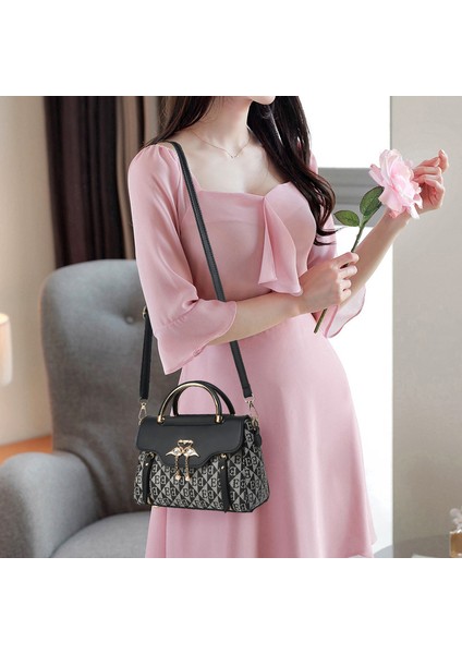 Kadın El Çantası Baskılı Omuz Crossbody Çantası Bayan Çantası (Yurt Dışından)