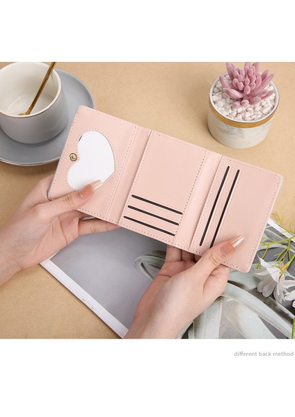 Sevimli Katlanır Kadın Cüzdan Karikatür Mini Klip Para Cüzdan Kart Tutucu (Yurt Dışından) fiyatları