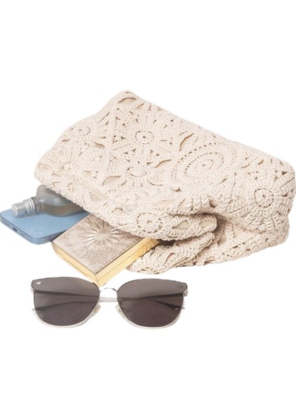 Cep Telefonu Çanta Bayan Moda Örme Çanta Bulut Çanta Clutch Kadın Çanta Cüzdan (Yurt Dışından)