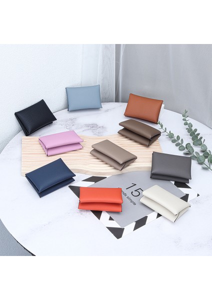 El Avuç Içi Baskısı Mini Para Cüzdanı Moda Yarı Katlanmış Madeni Para Çantası Sertifika Küçük Cüzdan Kadınlar (Yurt Dışından) modelleri