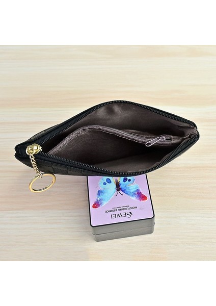 Bayanlar Clutch Cüzdan Çok Yönlü Moda Cep Telefonu Çantası Basit Kart Tutucu Fermuarlı Cüzdan (Yurt Dışından)