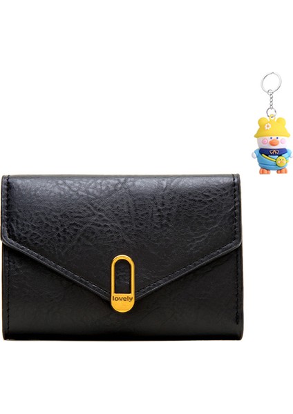 Bayan Cüzdan 3 Katlama Toka Moda Clutch Cüzdan Çoklu Kart Yuvası Para Cüzdanı Kart Tutucu (Yurt Dışından)