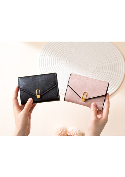 Bayan Cüzdan 3 Katlama Toka Moda Clutch Cüzdan Çoklu Kart Yuvası Para Cüzdanı Kart Tutucu (Yurt Dışından) fırsatları