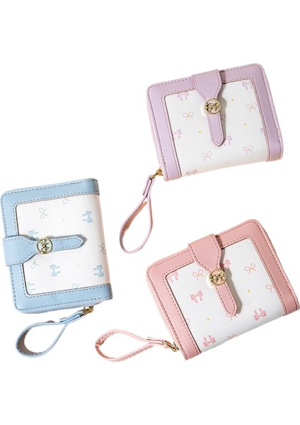 Bayan Cüzdan Yay Büyük Kapasiteli Para Cüzdanı Kart Tutucu (Yurt Dışından) fırsatları