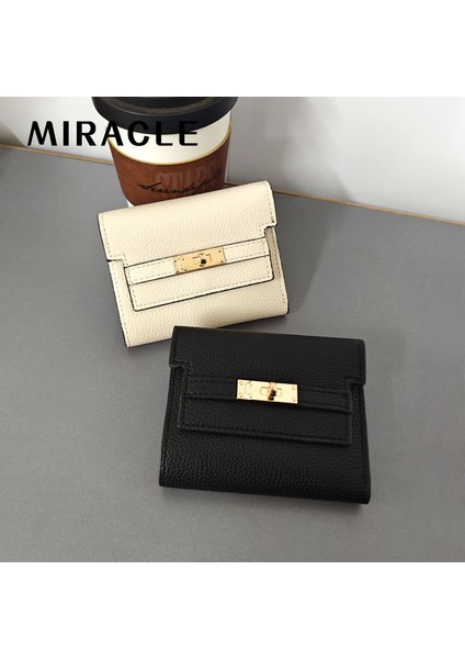 Bayan Cüzdan Çoklu Kart Yuvası Büyük Kapasiteli Düz Renk Kısa Cüzdan Kart Tutucu (Yurt Dışından) modelleri