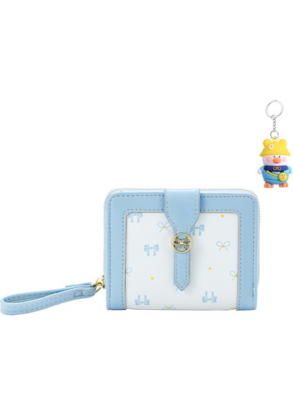 Bayan Cüzdan Yay Büyük Kapasiteli Para Cüzdanı Kart Tutucu (Yurt Dışından)