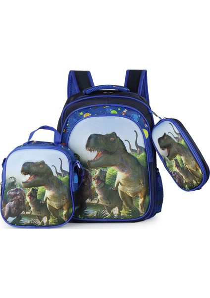 Üç Parçalı Çocuk Okul Çantası, Sevimli Erkek ve Kız Okul Çantası, Karikatür Sırt Çantası, Ilkokul Öğrencisi Sırt Çantası (Yurt Dışından) fiyatları