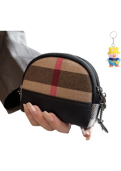 Para Cüzdanı Kadın Küçük Cüzdan Mini Kompakt Depolama Çantası Fermuarlı Para Çantası Kart Tutucu Kadın (Yurt Dışından)