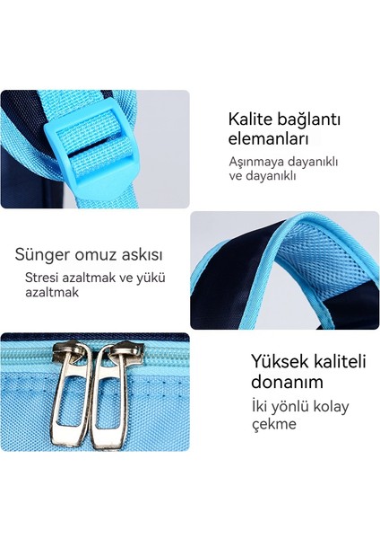 Ilköğretim Okul Çantası Astronot 3-6 Sınıf Büyük Kapasiteli Sırt Çantası Karikatür Çocuk Sırt (Yurt Dışından) modelleri