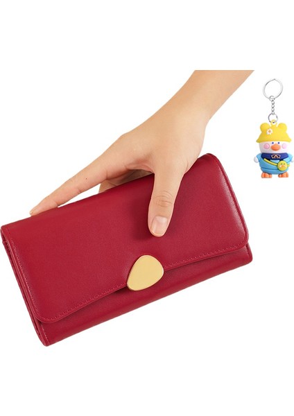 Cüzdan Bayanlar Uzun Çoklu Kart Yuvası Kart Tutucu Moda Büyük Kapasiteli 30% Katılım Cüzdan Clutch (Yurt Dışından)