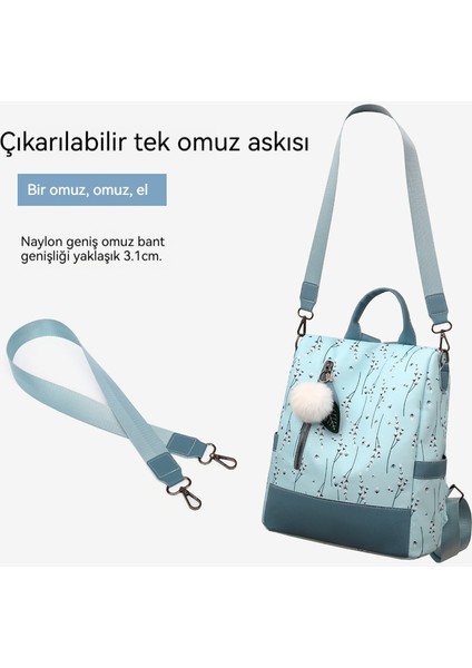 Oxford Kumaş Kadın Çantası Sırt Çantası Kadın Açık Hava Eğlence Sırt Çantası Çok Amaçlı Hırsızlık Önleme Ortaokul Çantası (Yurt Dışından) indirimleri