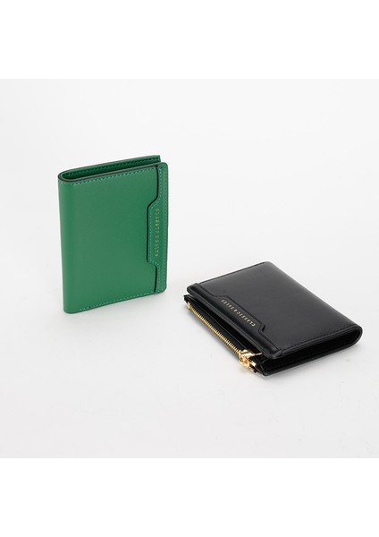 Kart Tutucu Fermuarlı Cüzdan Bayan Cüzdanı Küçük ve Zarif Ultra Ince Kart Tutucu Kimlik Çantası (Yurt Dışından) fırsatları