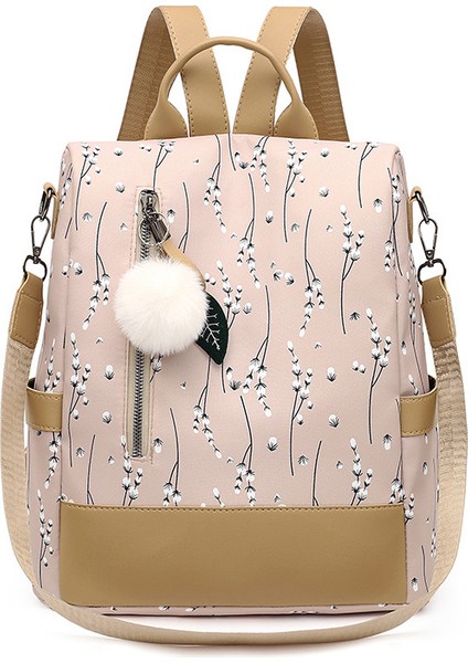 Oxford Kumaş Kadın Çantası Sırt Çantası Kadın Açık Hava Eğlence Sırt Çantası Çok Amaçlı Hırsızlık Önleme Ortaokul Çantası (Yurt Dışından)