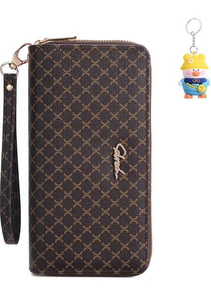 Cüzdan Bayanlar Uzun Büyük Kapasiteli Moda Cüzdan Cüzdan Clutch Çanta Kadınlar (Yurt Dışından)