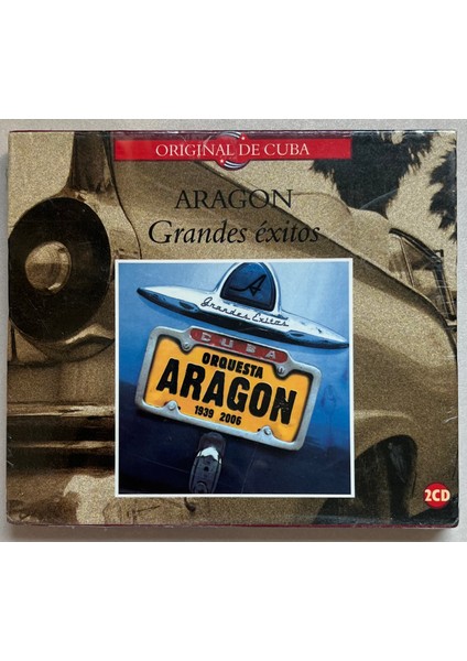 Orquesta Aragon Grandes Exitos Çift CD (Orjnal Dönem Baskı Fiyatı