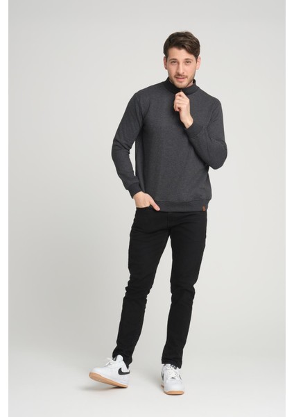 Alexandergardı Yakası Rermuarlı Sweatshırt, Yeni Sezon (E20-230211)