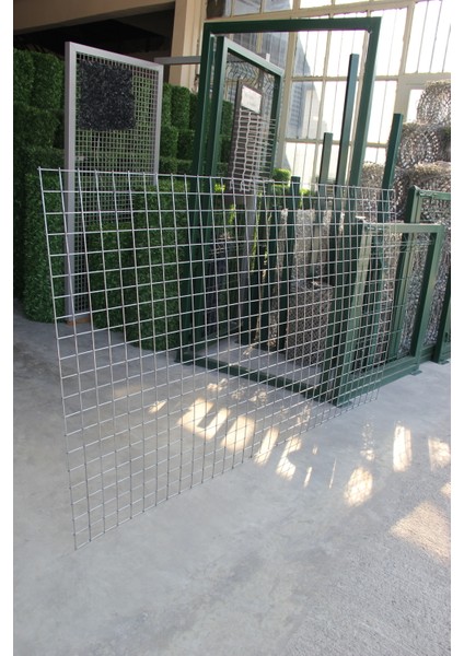 Galvanizli Hasır Tel 5.5 x 5.5 Göz 3.5 mm Kalınlık 120 cm Yükseklik 200 cm Uzunluk