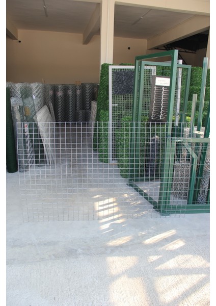 Galvanizli Hasır Tel 5.5 x 5.5 Göz 3.5 mm Kalınlık 120 cm Yükseklik 200 cm Uzunluk