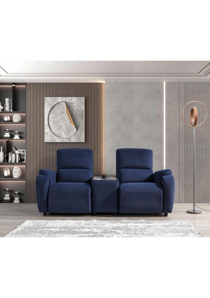 Atlas Modüllü Sinema Koltuğu | Rehome Atlas Ikili Tv Koltuğu