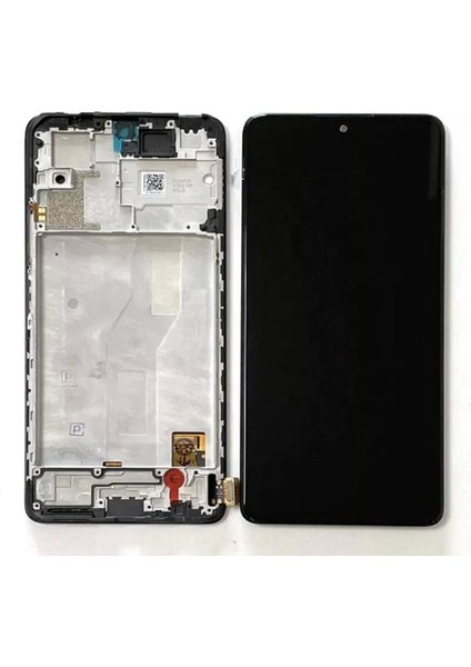 Xiaomi Redmi Note 10S 4g LCD Ekran Dokunmatik Çıtalı Siyah OLED