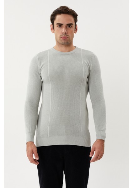 Et 3633 Bisiklet Yaka Çelik Örgü Erkek Triko Kazak fırsatları