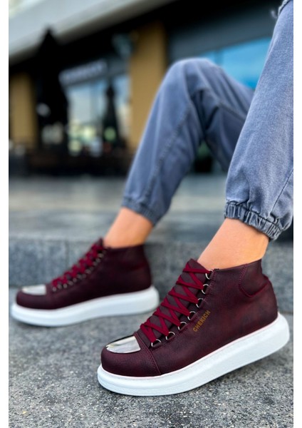 CH267 Cbt Roma Mirror Erkek Bot Bordo