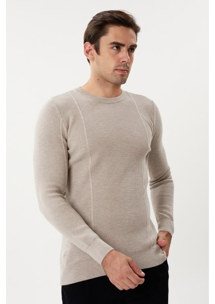 Et 3633 Bisiklet Yaka Çelik Örgü Erkek Triko Kazak modelleri