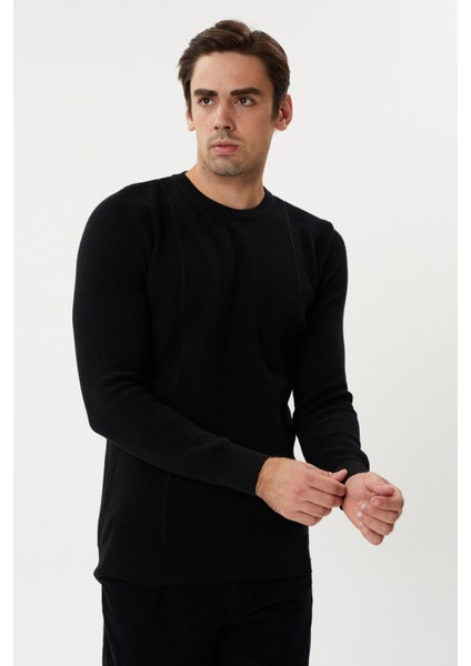 Et 3633 Bisiklet Yaka Çelik Örgü Erkek Triko Kazak fiyatları