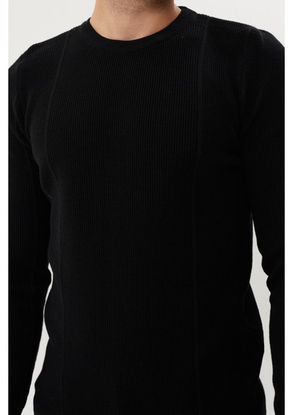 Et 3633 Bisiklet Yaka Çelik Örgü Erkek Triko Kazak modelleri