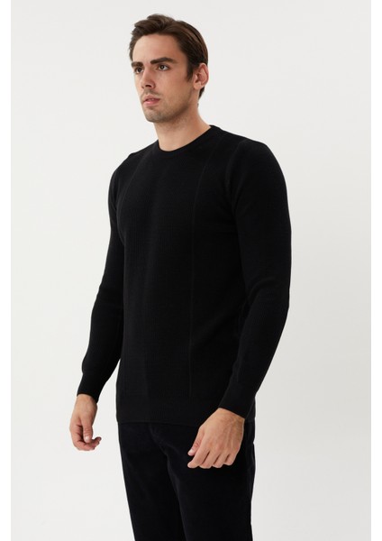 Et 3633 Bisiklet Yaka Çelik Örgü Erkek Triko Kazak fırsatları