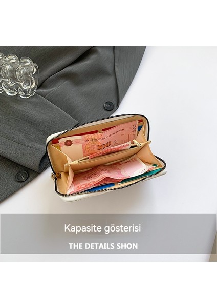 Bayan Cüzdan Öğrenci Moda Kişiselleştirilmiş El Çantası Uzun Büyük Kapasiteli Küçük Kare Çanta Cep (Yurt Dışından) modelleri