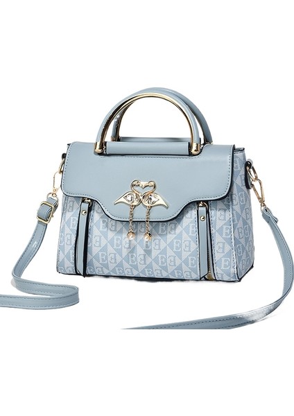 Kadın El Çantası Baskılı Omuz Crossbody Çantası Bayan Çantası (Yurt Dışından)