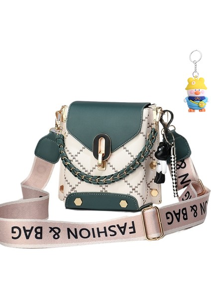 Kadın Küçük Kare Çanta Moda Omuz Crossbody Çanta Cep Telefonu Çanta Kadın Çanta (Yurt Dışından)
