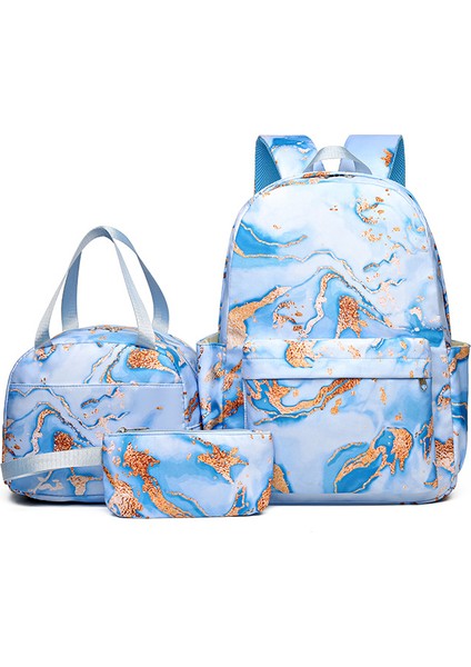 Küçük Taze Baskılı Okul Çantası Öğrenci Sırt Çantası Kadın Yeni Büyük Kapasiteli Öğrenci Okul Çantası (Yurt Dışından)