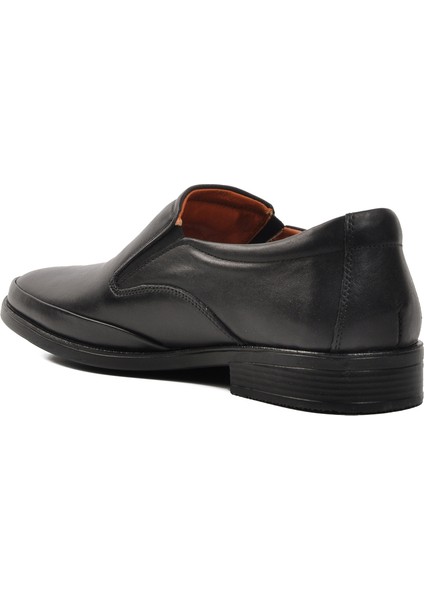 Siyah Deri Erkek Günlük Ayakkabı fırsatları