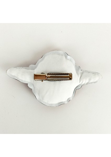 Woody Cord Woodycord El Yapımı Elyaf Dolgulu Satürn Gezegen Klips Toka indirimleri