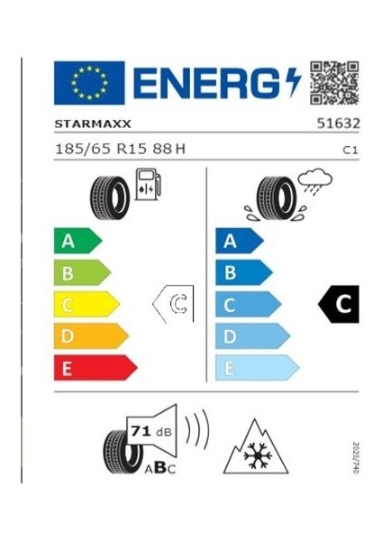 185/65 R15 Tl 88H Maxx Out ST582 Oto Dört Mevsim Lastiği ( Üretim Yılı: 2025 )
