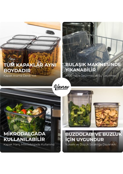 Peggy 12LI Dikdörtgen Saklama Kabı 400 ml