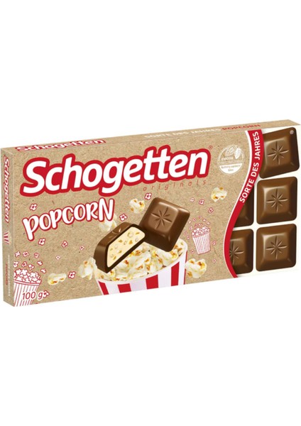 Popcorn Chocolate 100G