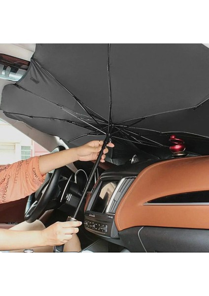 Araç Şemsiyesi Bütün Araçlara Uyumlu Katlanabilir Şemsiye Güneşlik modelleri