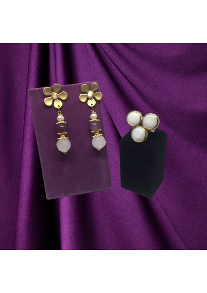 Dilhan's Dsgns Doğaltaş Küpe | Şık Aksesurlar ve Özel Tasarımlar indirimleri