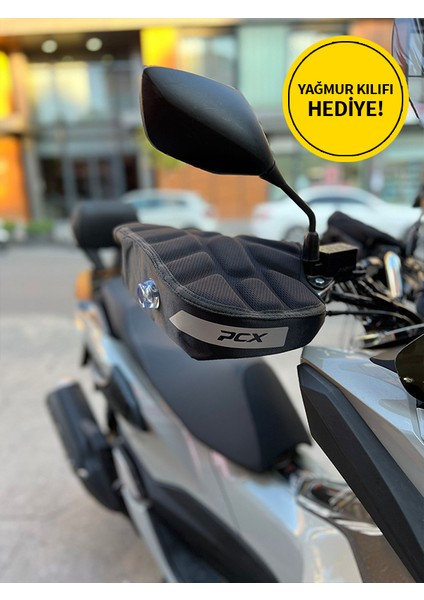 MOTOLIVE PCX ELCİK KORUMA SİYAH