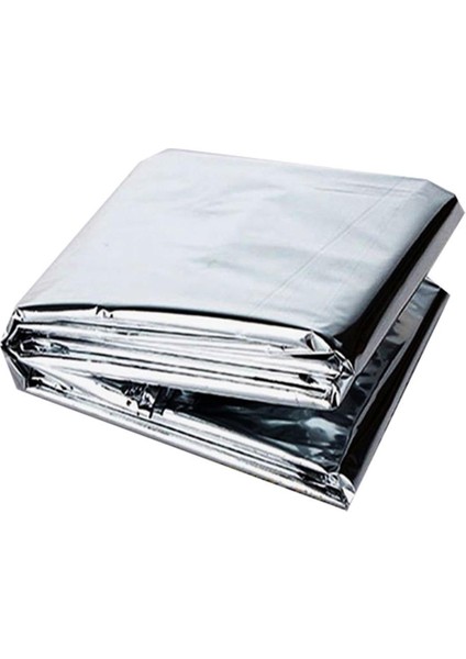 Soğuk ve Sicak Tutan Çi̇ft Tarafli Gümüş Aci̇l Durum Battani̇yesi̇