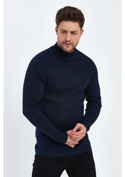 Balıkçı Yaka Triko Regular Fit Kazak