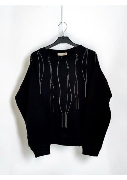 Kız Çocuk Mevsimlik Pamuklu Zincirli Sweatshirt fiyatları