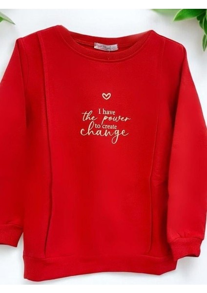 Kız Çocuk Ince Şardonlu Sweatshirt fiyatları